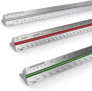 Arteza Triangular Architect Scale Ruler