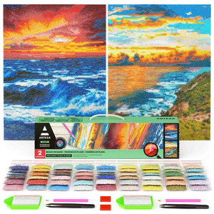 Diamond Painting Craft Set, Sunrise, 12