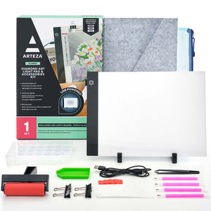 Diamond Art Light Pad & Accessories Kit