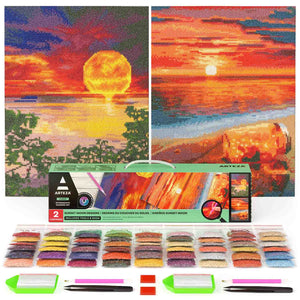 Diamond Painting Craft Set, Moon, 12