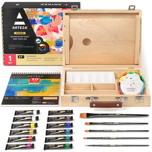 Gouache Paint & Tool Small Art Set