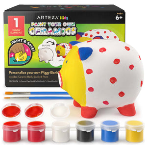 Kids Paint Your Own Ceramics, Piggy Bank