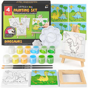 Kids Painting Set, Dinosaurs