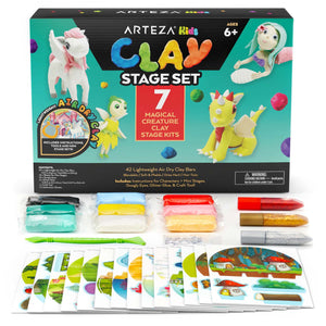 Kids Clay Stage Set, Magical Creatures