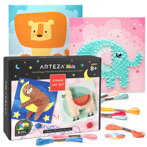 Kids Animals String Art Set