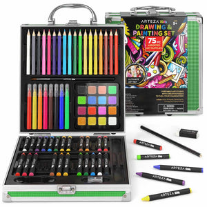Kids Ultimate Painting & Drawing Set, Green