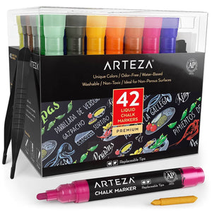 Liquid Chalk Markers - Set of 42