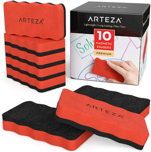 Magnetic Board Erasers - Set of 10