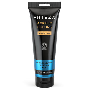 Metallic Acrylic Paint, 8.45 fl oz Tube - Single Color (more colors available)