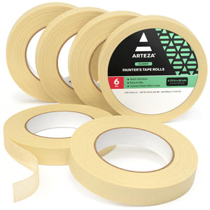 Painter's Tape Roll, Beige, 60yd - Set of 6