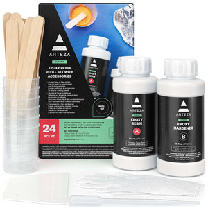 32oz. Epoxy Resin Refill Set with Accessories
