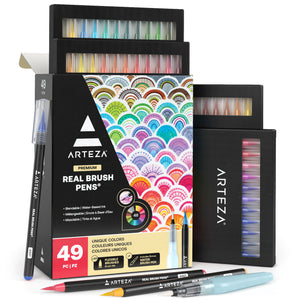 Real Brush Pens® - Set of 48