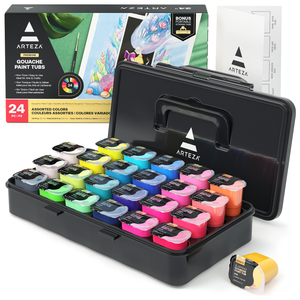 Gouache Paint Tubs, Assorted Colors