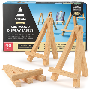 Mini Wood Display Easel, 5