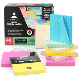 Sticky Notes 100 Sheets Pack of 48