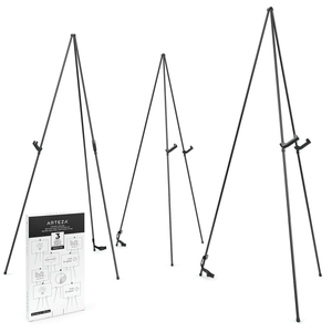 Display Easel, Black Steel, 63