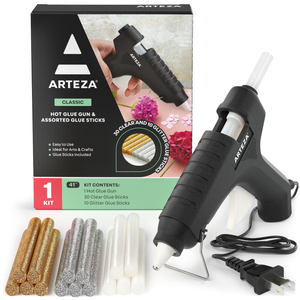 Hot Glue Gun & Assorted Glue Sticks Kit
