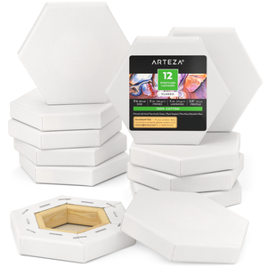 Hexagon Stretched Canvas, 2